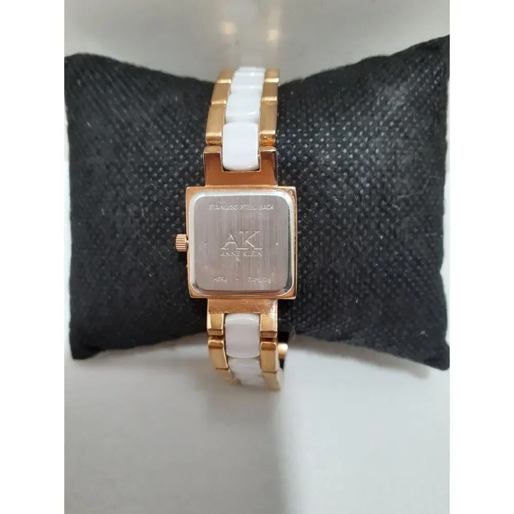 Anne Klein Ladies Wristwatch Rose Gold Tone Metal